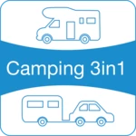 camping 3in1 android application logo